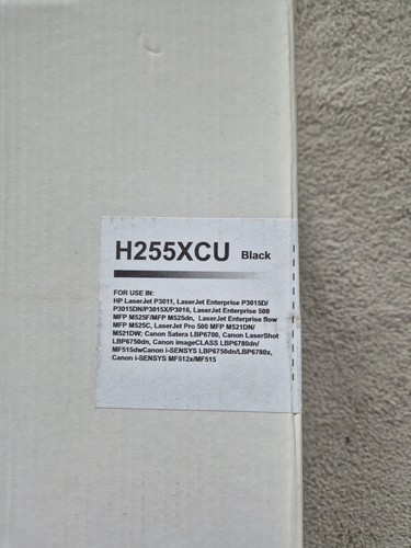 Kompatibler HP 55X (CE255X) Toner – Neu und unbenutzt! Laser Toner Cartridge - Afbeelding 2 van 3