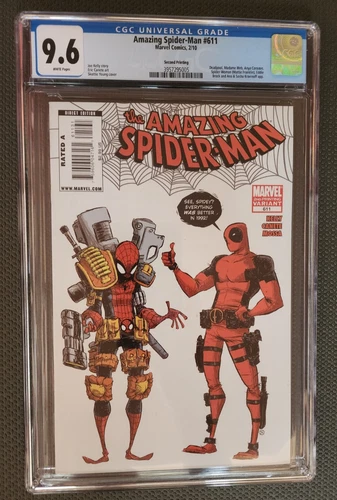 Amazing Spider-Man #611 - 2nd Print - CGC 9.6 - Skottie Young