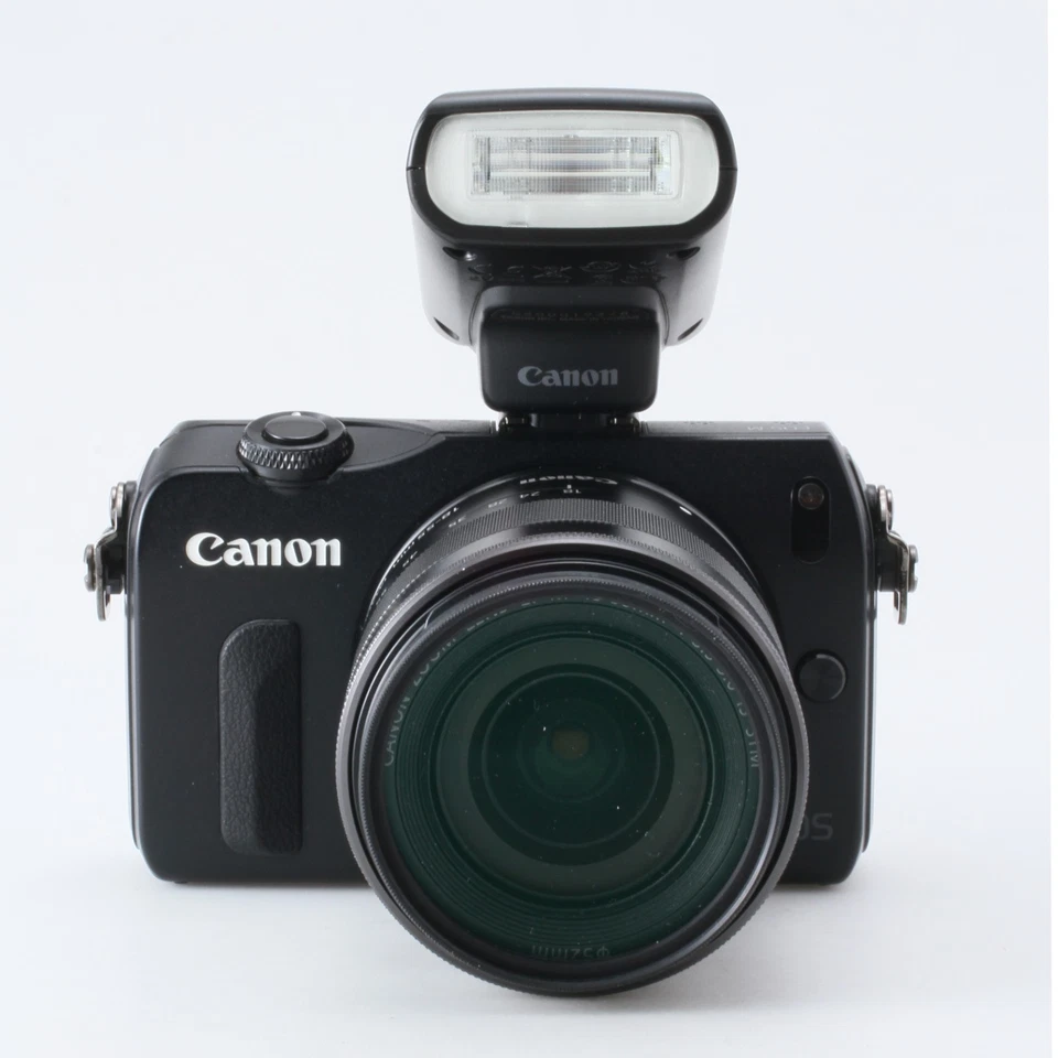 【MINT】Canon EOS M Black Mirrorless Camera + EF-M 18-55mm f/3.5-5.6 IS STM Lens - Image 4 of 4