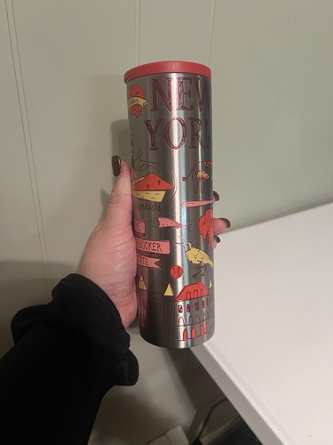 Starbucks Been There Series New York Stainless Steel 16oz Slim Tumbler - Picture 1 of 10
