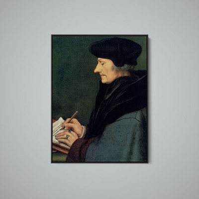 Hans Holbein the Younger - Erasmus of Rotterdam 1 - Art Print on Paper or Canvas