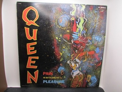 QUEEN Pain Is So Close To Pleasure 1986 12'' VINYL EMI 15260 Freddie Mercury