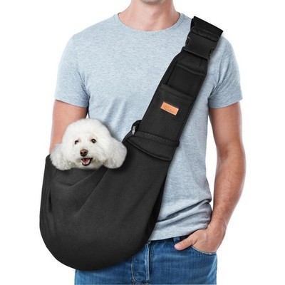 CUBY Dog and Cat Sling Carrier, Hand-Free Dog Carrier Slings with Adjustable ...
