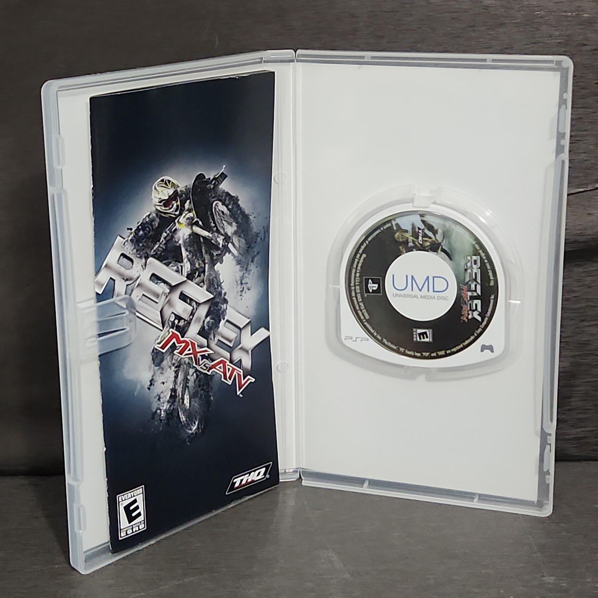 MX vs ATV Reflex Sony PSP Complete Racing Motocross Video Game