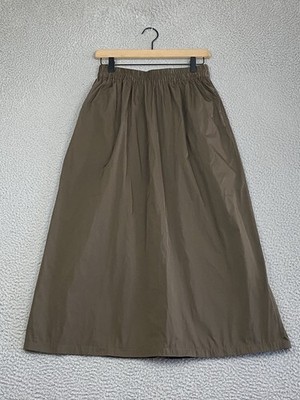 NEW Katharina Hovman $557 Taffeta Easy Skirt Size 4 (#2) Cardamom Lagenlook Midi