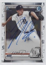 2020 Bowman Chrome Prospects Auto Zack Hess #CPA-ZH Auto 0i6p