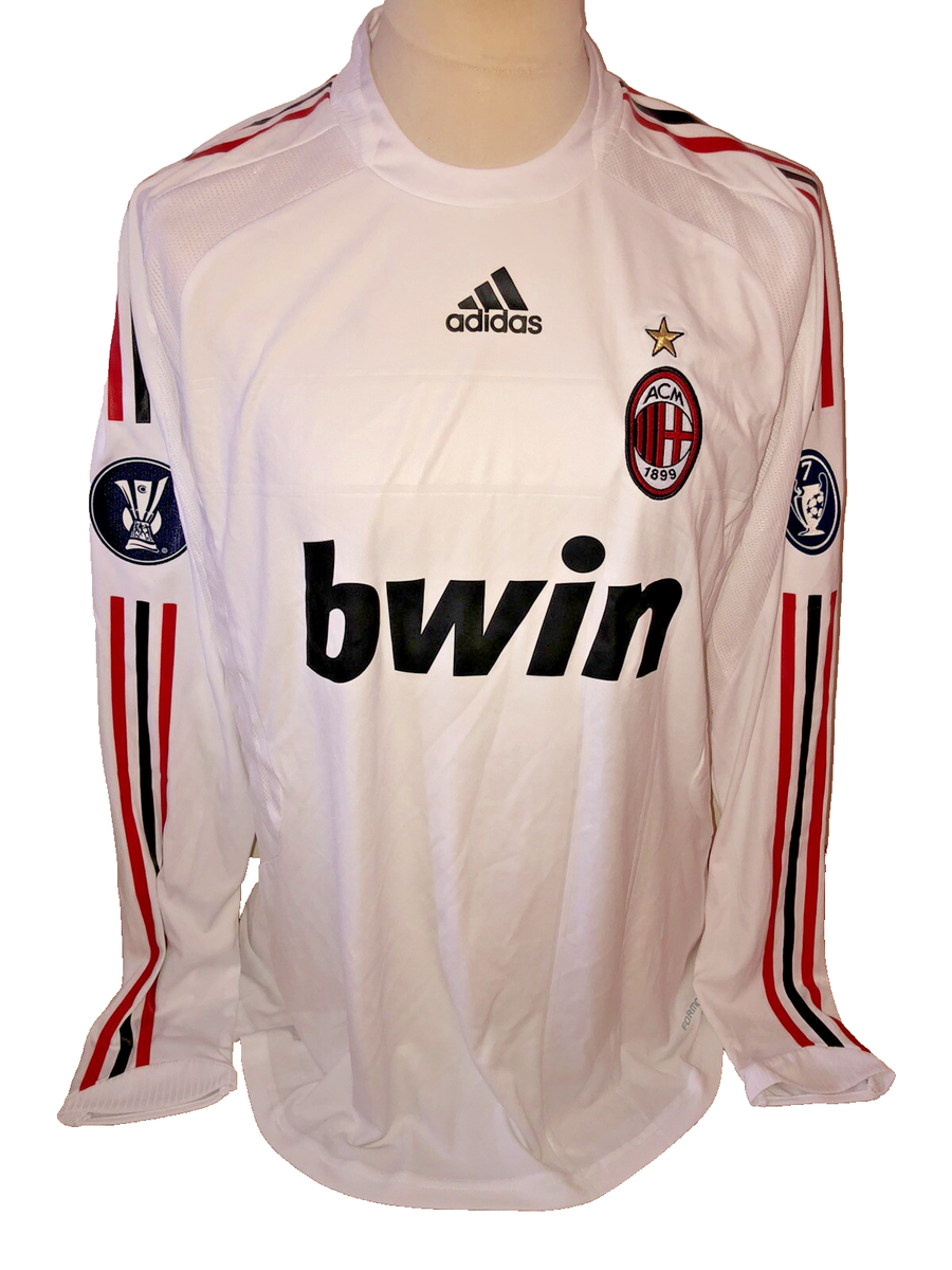 Seedorf AC Milan Match Worn Uefa Cup shirt 08/09 Maglia indossata