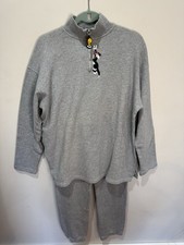 VTG Looney Tunes Tweety Sylvester NWT 1/4 Zip Sweatpants 1997 WB Studio Store