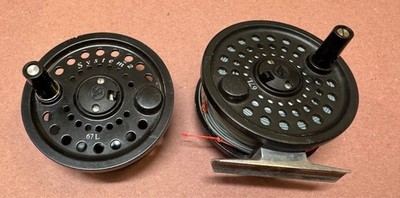Scientific Anglers System 2 Fly Fishing Reel & Spare Spool w/Line Fly Reel 67-L