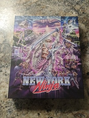 NEW YORK NINJA BLU-RAY VINEGAR SYNDROME DELUXE LIMITED EDITION BOX SET! OOP!