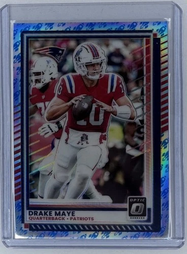 2025 Donruss Optic Drake Maye - Rocket Ship Emoji Holo SSP 🚀