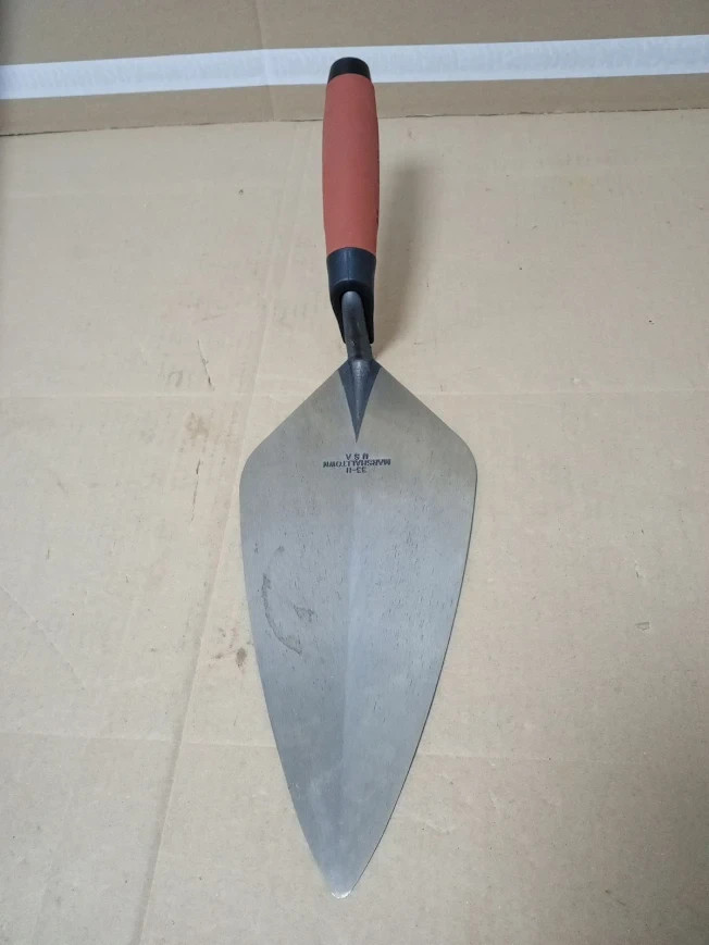 Marshalltown Philadelphia Brick Trowel 279x140mm Masonry Tool DuraSoft Handle