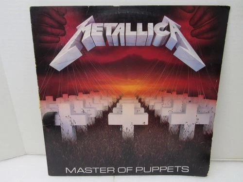 Metallica Master Of Puppets Elektra Records E1 60439 1986 1st Press Vinyl LP