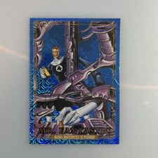 Mr. Fantastic 2024 Skybox UD Marvel Masterpieces '92 Platinum #59 Blue Traxx