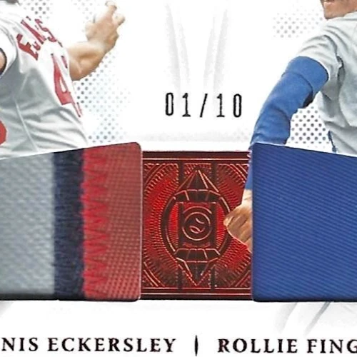 Dennis Eckersley Rollie Fingers 2022 Panini impecable doble reliquias parche 1/10 💲 Foto 2 de 3