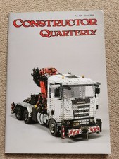 Revista Constructor Quarterly #120 junio 2018 Meccano Erector Meccanoman
