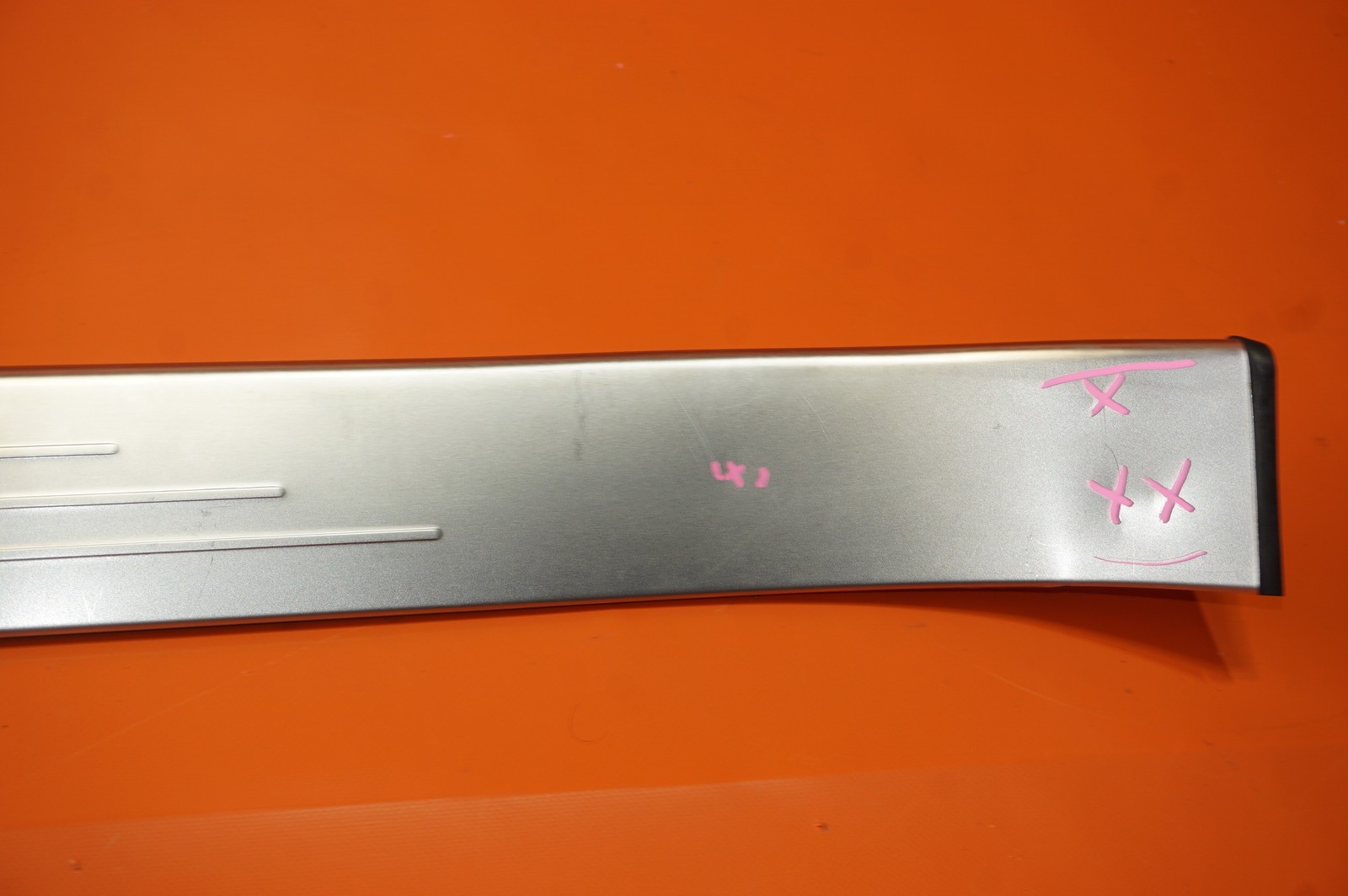 BENTLEY GT SILL COVER STEP PLATE LEFT DRIVER 2011 2012 2013 2014 3W7 853 538 GTC