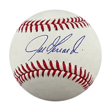 Joe Girardi New York Yankees Autographed OMLB Baseball WYWH Holo-2