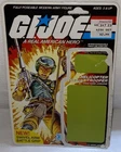 Vintage 1983 GI Joe Helicopter Trooper Airborne Original Full Card 100% Complete