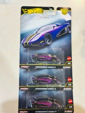Hot Wheels Koenigsegg Agera R Purple Timeless Icons FPY86-961 N 1/64 FAST SHIP