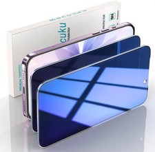 2PCS Gradient Colorful Privacy Screen Protector for iPhone 17 Anti Spy Tempered