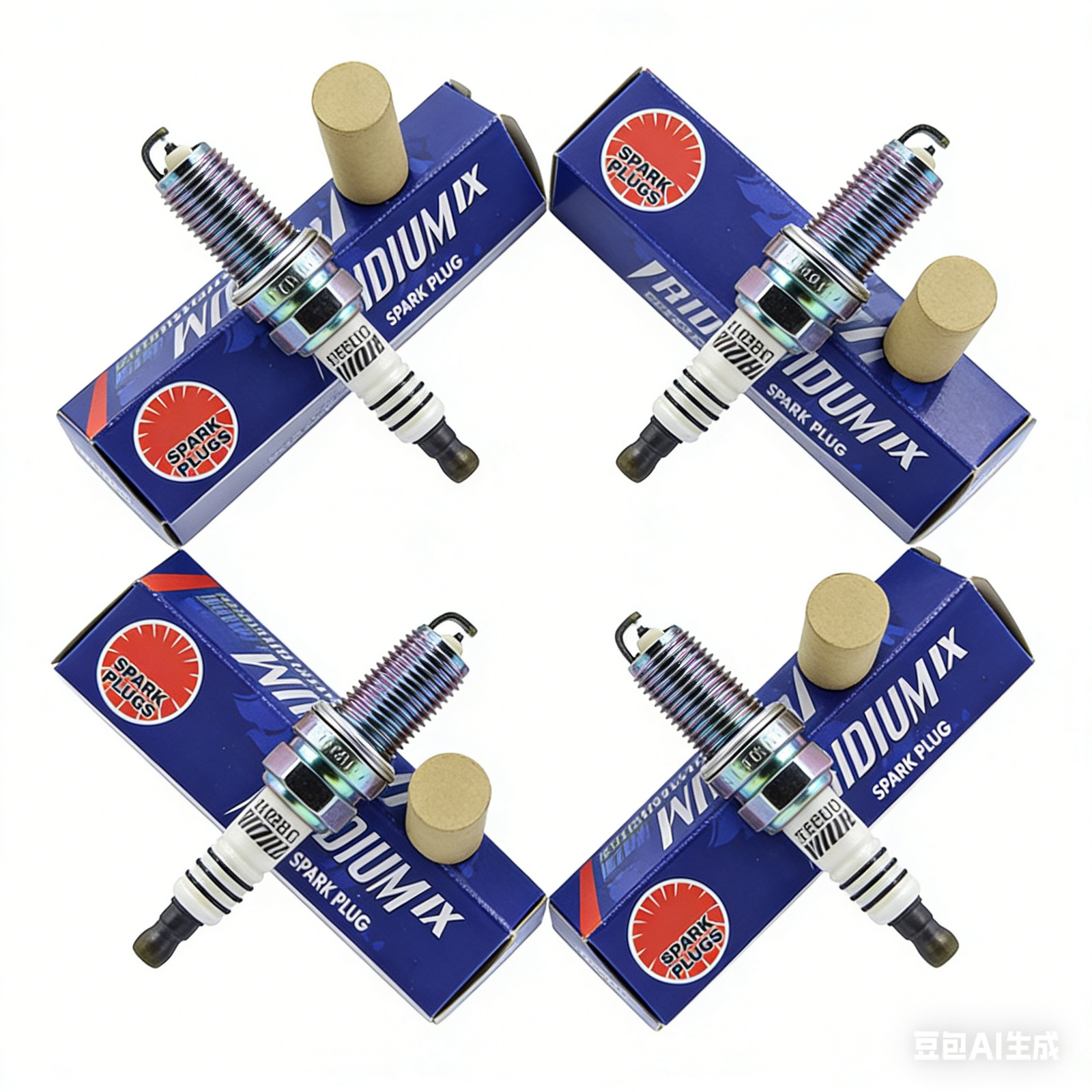 NGK 4469 LFR5AIX-11 Iridium IX Spark Plugs 4 Pack Fits Nissan Hyundai Infiniti