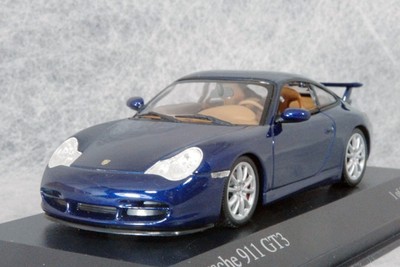 1/43 Porsche 911 996 Gt3 / 2003 Lapis Blue Metallic Minichaps | eBay