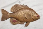 Vintage Grain Belt Beer Sign Plastic Pan Fish Crappie Advertising Wall Plaque