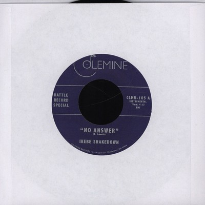 Ikebe Shakedown - No Answer (Vinyl 7'' - 2010 - US - Reissue)