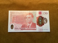 AA79 Prefix Bank Of England £50 Note In Near Mint  Condition