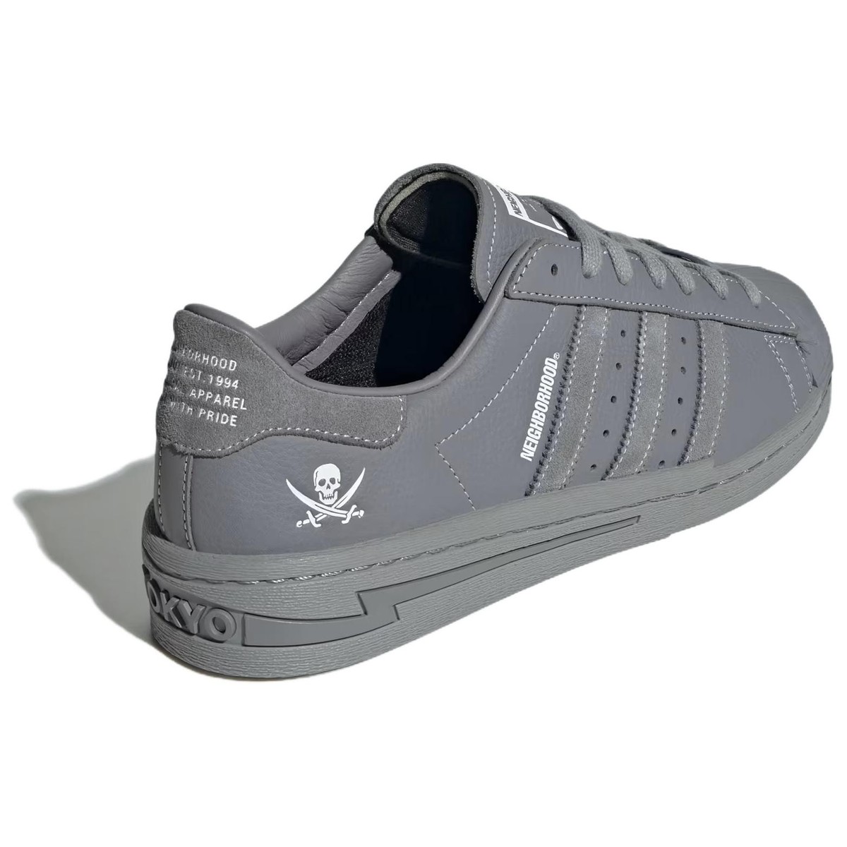 Superstar Neighborhood x Superstar Adidas Originals 'Cement Grey