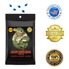 20 Gator chomp king Male Booster Pills EXTREME ENHANCE for Him/Her! toro xxxp