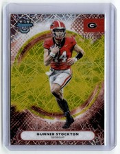 2025 Bowman University Best #5 Gunner Stockton Yellow Lazer #/250