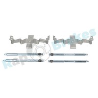 ZubehöRsatz Scheibenbremsbelag RAP Brakes R-U0214 FüR BMW 3Er F30 F80 Touring I8