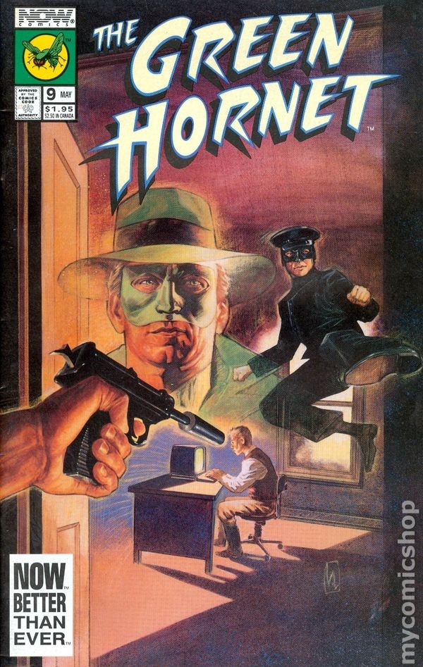 Green Hornet #9 FN 1992 Stock Image