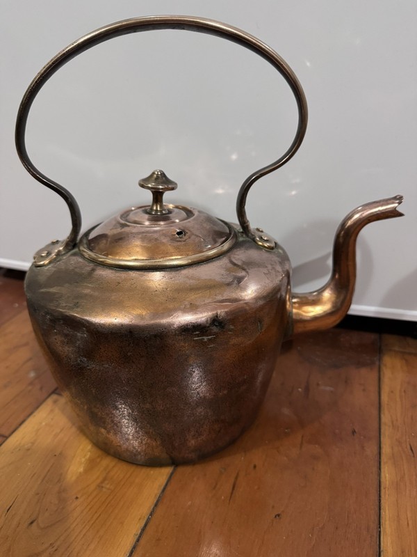 Copper Vintage Tea Pot