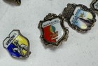 40+ VTG European Travel Shield Enamel Hat Pin Mixed Lot German Austrian Rare  — photo 5