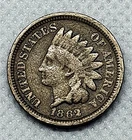 1862 Indian Head Cent