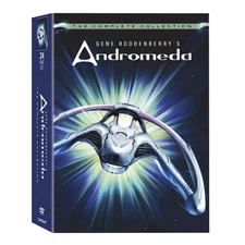 ANDROMEDA the Complete Series Collection (DVD, 24-Disc) Gene Roddenberry's -USED