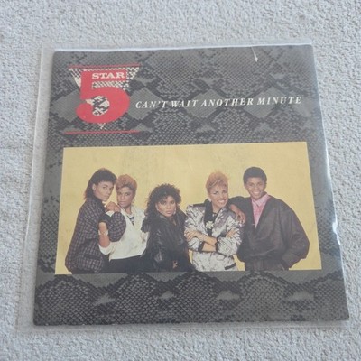 5 STAR CAN'T WAIT ANOTHER MINUTE (5) 2 Track 7'' Single including Picture Sleeve 