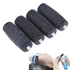 4 Pcs Coarse Replacement Refill Roller Head for Electric Foot Grinder Dead Skin 