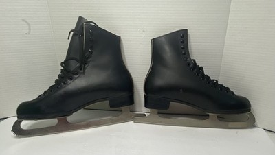 VTG  Reidell Men\'s Rare Black 216  OP Ice Skating Shoes Red Wing Size 9.5 Box VTG Reidell Men main image 2