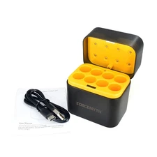 4/8 Slot AA Battery Charger Charging Box Storage Case Holder w/ Type-C USB Cable