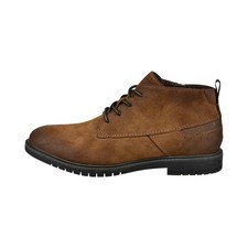 Image of Bugatti Mens Cognac Brown Zip With Lace Ankle Boots 335 AHE32-5900 Free P&P