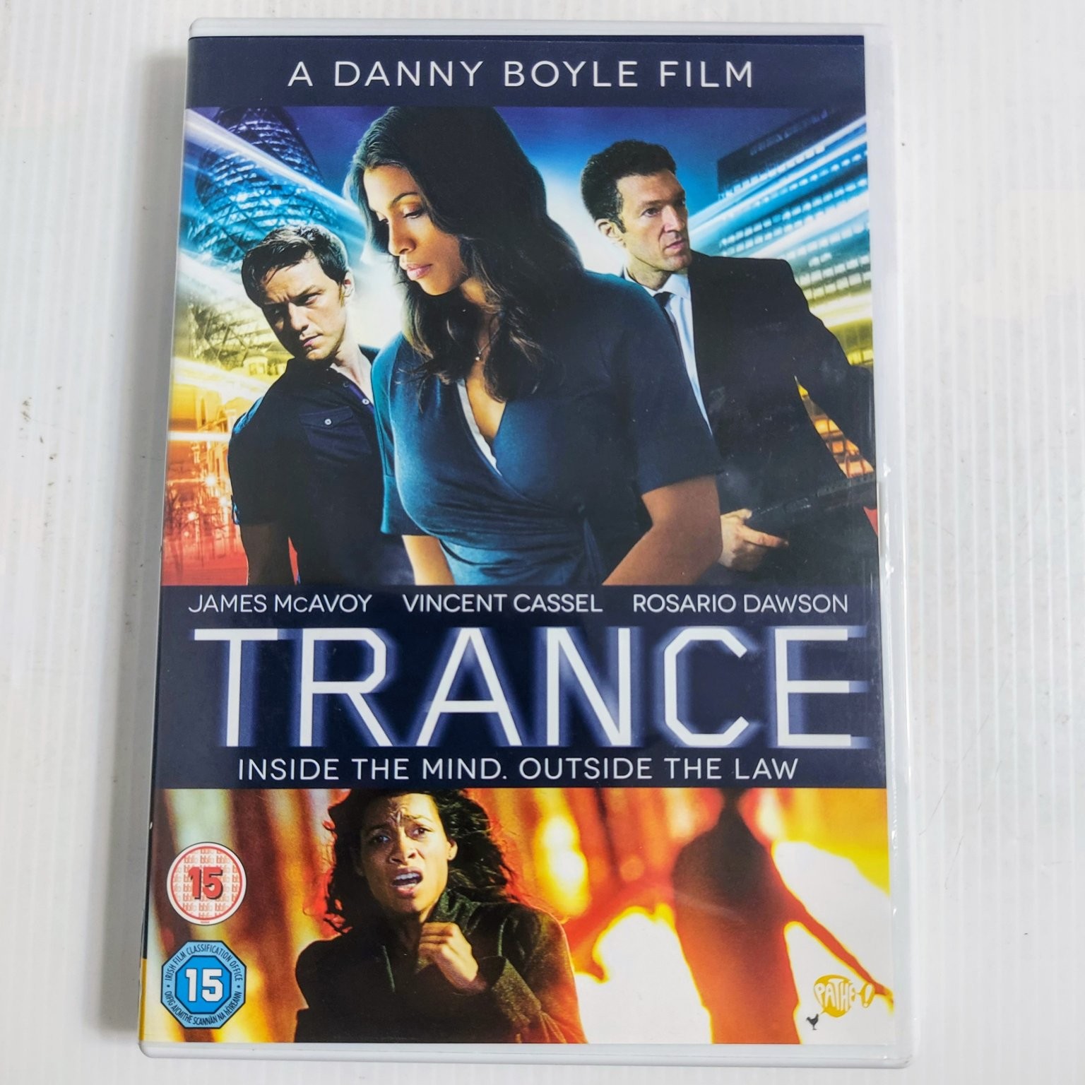 TRANCE DVD 2013 A Danny Boyle Film James McAvoy Rosario Dawson Special Features