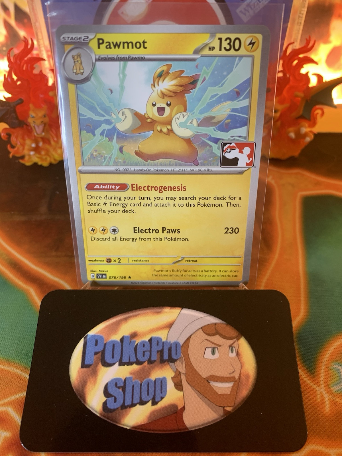 2023 Play! Pokemon Prize Pack Series 3 Pawmot 76 - NM