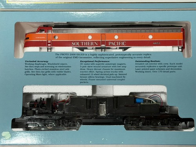 #ad Vintage NOS Proto 2000 E8 9 Locomotive Southern Pacific #6053 HO Unopened NIB $129.00