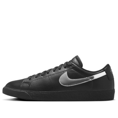 Nike x Dancer Skateboards SB Zoom Blazer Low 'Black Metallic Silver'