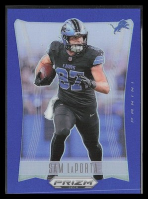 2024 Panini Prizm Deca Blue /149 #99 Sam LaPorta Detroit Lions
