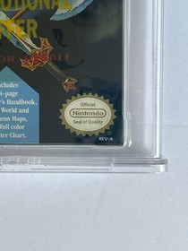 NES Final Fantasy Nintendo Promotional Offer Not For Resale Wata 8.5 Top Pop!